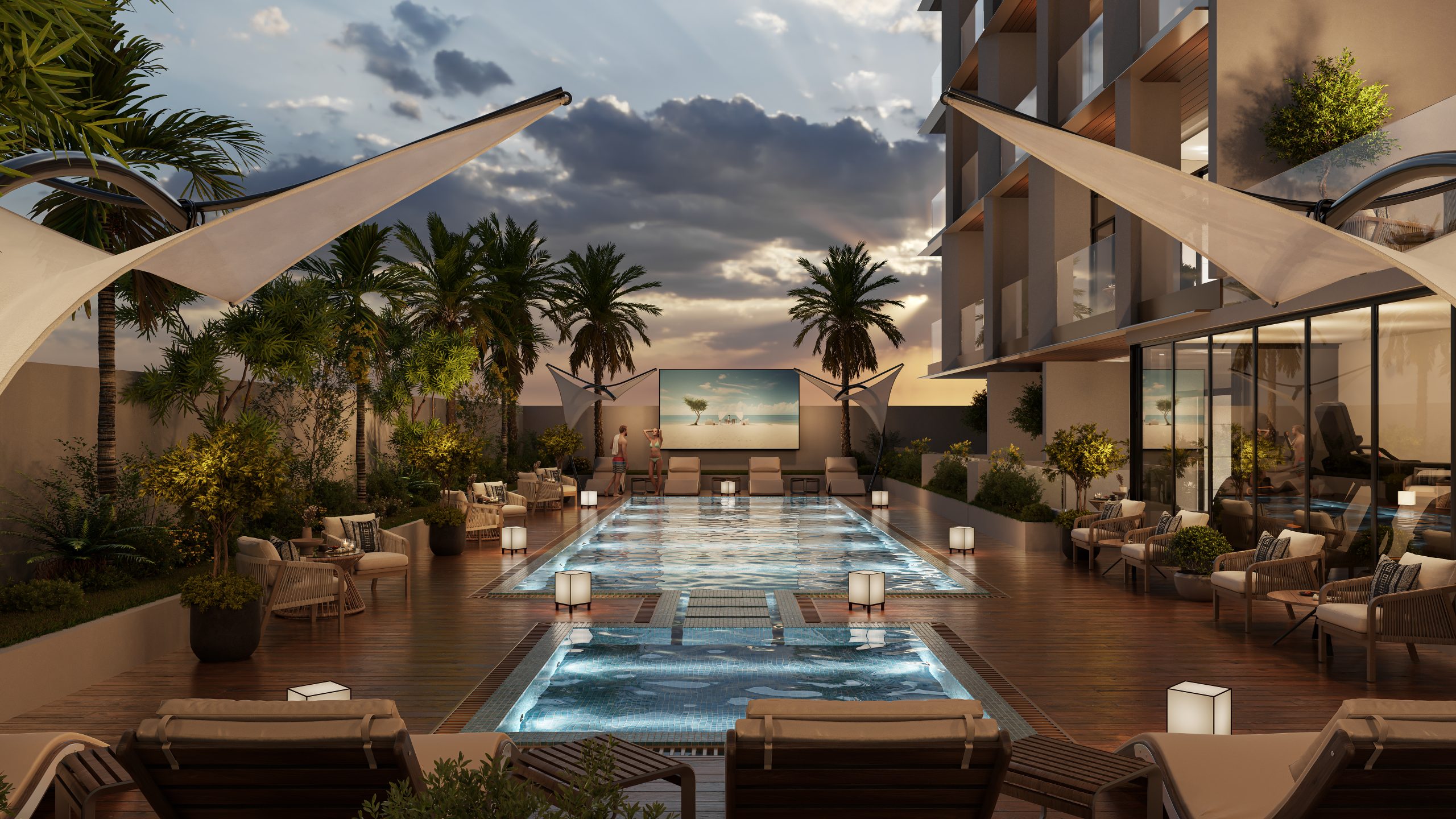 VIEW 9 POOL NIGHT SCENE (1)